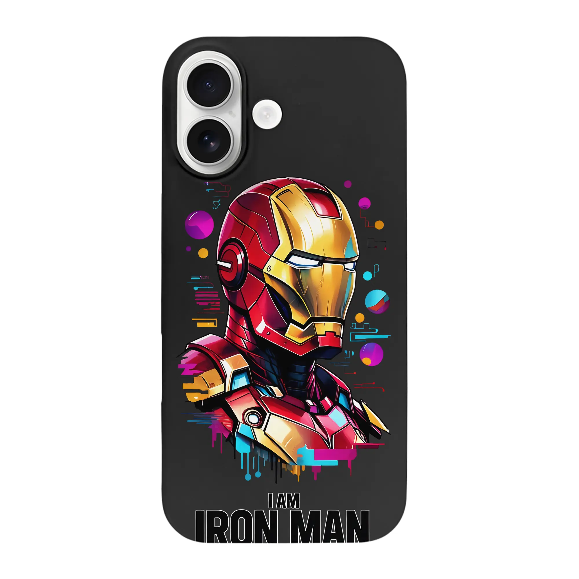 アベンジャーズ (Avenjāzu) グッズ アイアンマン（Iron Man） - iPhone 17 シリーズ シリコンケース 薄型 耐衝撃 指紋防止 ソフトタッチカバー 精密フィット 傷防止 保護ケース iPhone 17/17 Air/17 Pro/17 Pro Max 対応